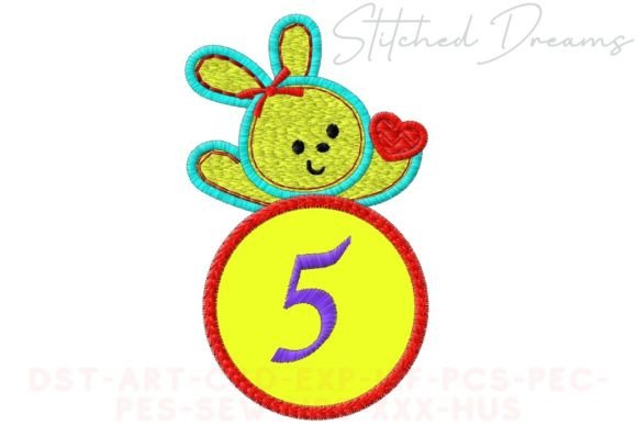 Bunny Applique Letter 5: A Designer’s Review