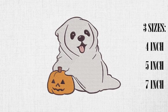 Cute Ghost Dog: A Designer’s Review for Holiday Stitching