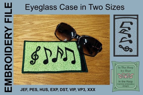 Review: Music Notes Eyeglasses Case Design