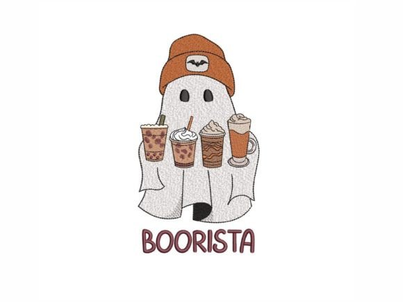 Reviewing Boorista Ghost with Coffee Embroidery