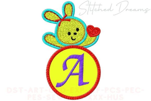 Reviewing Bunny Applique Letter a for Custom Gifts
